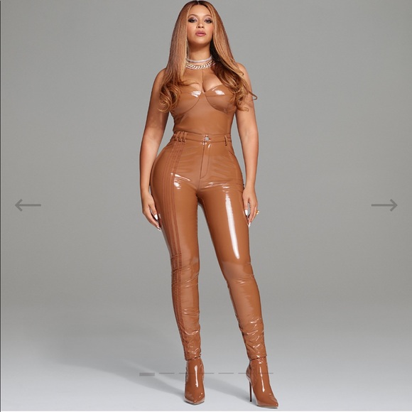 IVY PARK “ICY PARK🧊”Latex Pants 2X - Picture 1 of 12